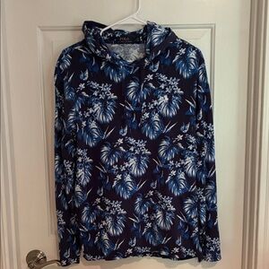 Polo by Ralph Lauren Blue Floral Kids Hoodie